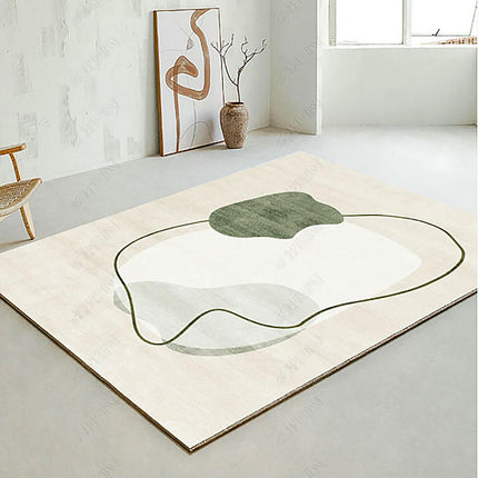 Modern Abstract Art Area Rugs Large Non-Slip Decorative Rug for Living Room