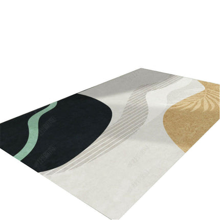 Area Rug, Modern Abstract Art Large Rugs, Non-Slip Washable Rug for Living Room Bedroom