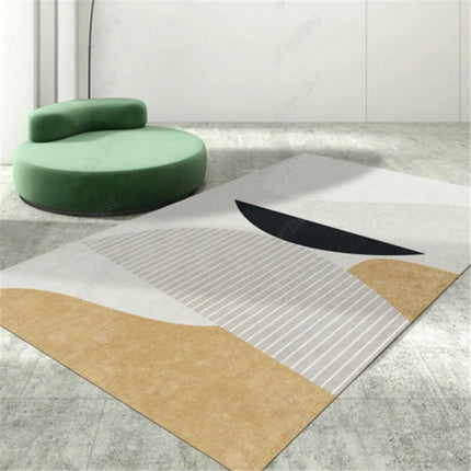 Area Rug, Modern Abstract Art Large Rugs, Non-Slip Washable Rug for Living Room Bedroom