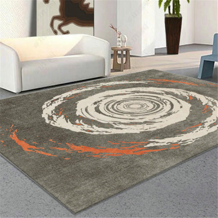 Abstract Art Area Rug, Modern Decor Printed Rug,Non-Slip Large Carpet for Bedroom Living Room