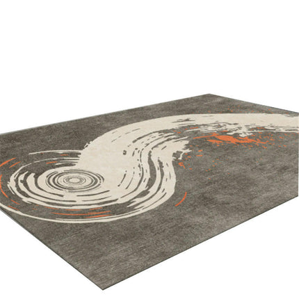 Abstract Art Area Rug, Modern Decor Printed Rug,Non-Slip Large Carpet for Bedroom Living Room