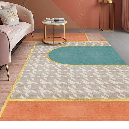 Carpet Modern Abstract Indoor Area Rug for Living Room, Bedroom, Dining Room, and Kitchen
