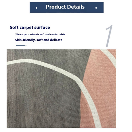 Carpet Modern Abstract Indoor Area Rug for Living Room, Bedroom, Dining Room, and Kitchen