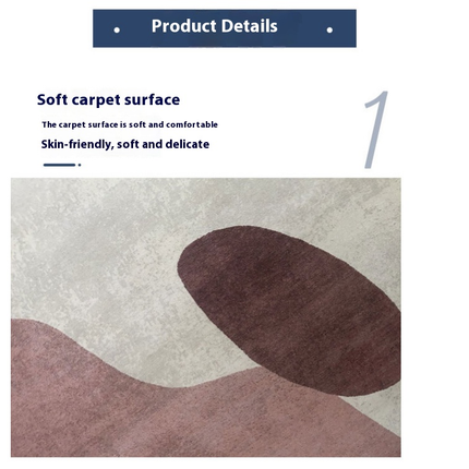 Modern Abstract -Minimalist Indoor Area Rug for Living Room, Bedroom, Dining Room, and Kitchen