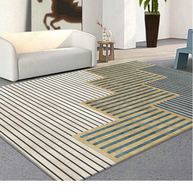 Multicolor Large Area Rug for Bedroom,Durable Floor Carpets for Living Room & Home Decor