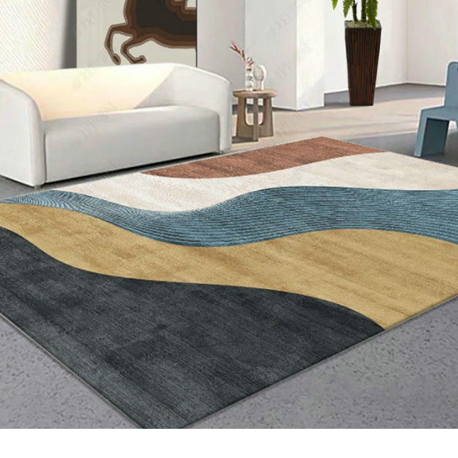 Multicolor Large Area Rug for Bedroom,Durable Floor Carpets for Living Room & Home Decor