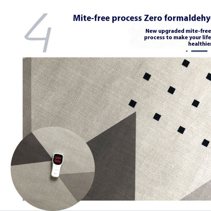 Low-Pile Area Rugs Living Room Rugs Washable Rugs Abstract Geometric Area Rug Soft Carpet