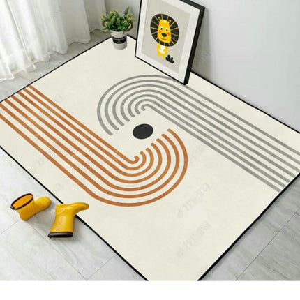 Abstract Art Soft Carpet Area Rug for Living Room Modern Geometry Large Rugs