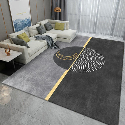 Indoor Low-Pile Rug Carpet for Dining Room Modern Simple Large Area Rugs for Living Room