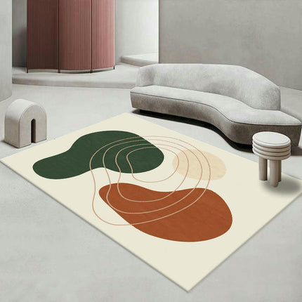 Modern Light Luxury Large Area Rugs for Living Room Bedside Carpet Indoor Low-Pile Rug Carpet
