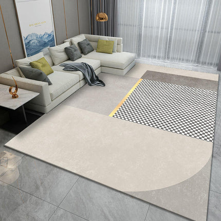 Simple Decor Area Rug Carpets for Grey Modern Living Room Large Floor Rugs Indoor Carpet