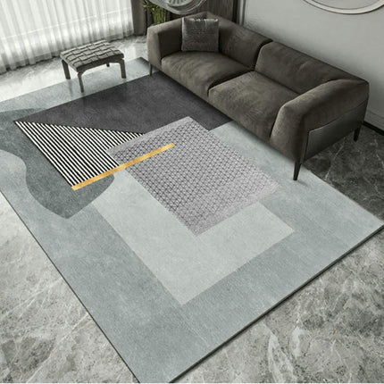 Simple Decor Area Rug Carpets for Grey Modern Living Room Large Floor Rugs Indoor Carpet