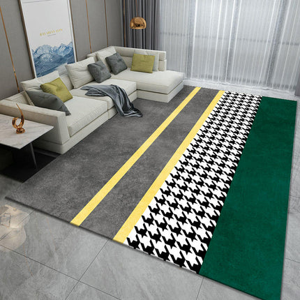 Geometric Modern Rugs for Bedroom Living Room,Simple Large Area Rug,Indoor Carpet & Home Decor