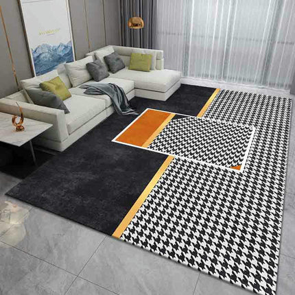 Geometric Modern Rugs for Bedroom Living Room,Simple Large Area Rug,Indoor Carpet & Home Decor