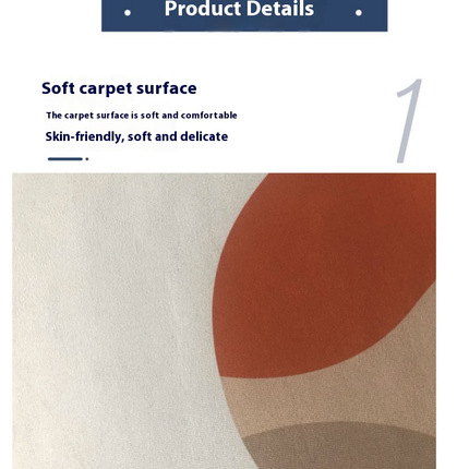 Geometric Modern Rugs for Bedroom Living Room,Simple Large Area Rug,Indoor Carpet & Home Decor
