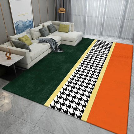 Geometric Modern Rugs for Bedroom Living Room,Simple Large Area Rug,Indoor Carpet & Home Decor