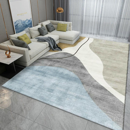 Multicolor Modern Area Rug | Artistic Large Carpet for Bedroom, Living Room, Kitchen, Home Office 1