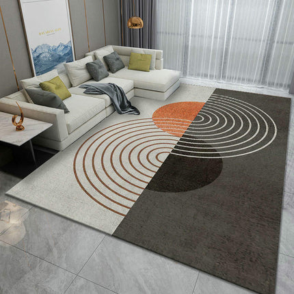 Modern Area Rug Gray Carpets Geometric Living Room Rug Large Floor Rugs Indoor Floor Carpet