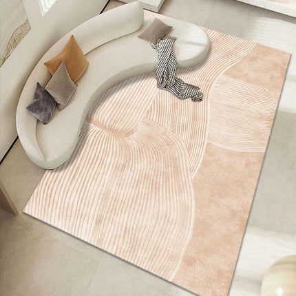 Modern Area Rugs Large Floor Rugs Cream Style Carpet for Indoor Living Room Decor
