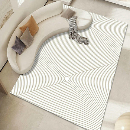 Modern Area Rugs Large Floor Rugs Cream Style Carpet for Indoor Living Room Decor