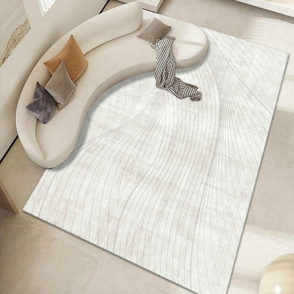 Modern Area Rugs Large Floor Rugs Cream Style Carpet for Indoor Living Room Decor