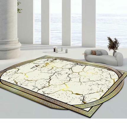Light Luxury Large Area Rugs for Living Room Irregular Area Rugs Carpet for Home Decor