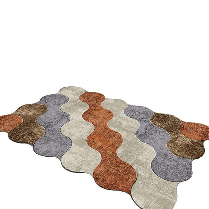 Irregular Shaped Rug Area Rug Nonslip Washable Rug Rugs for Bedroom Carpets for Home Decor