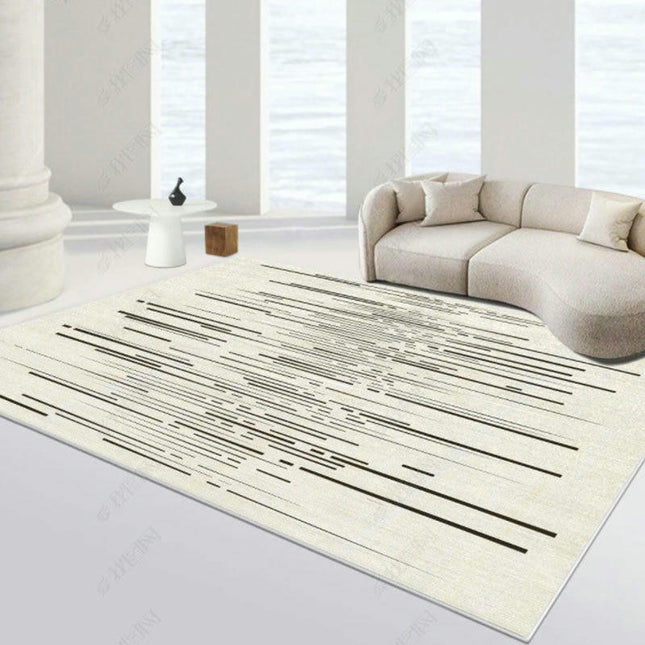 Washable Area Rug Soft Modern Contemporary Indoor Rug for Bedroom Living Room or Dining Room