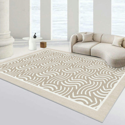 Washable Area Rug Soft Modern Contemporary Indoor Rug for Bedroom Living Room or Dining Room