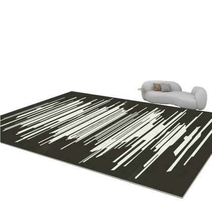 Light Luxury Washable Area Rug Soft Modern Indoor Rug for Bedroom Living Room or Dining Room