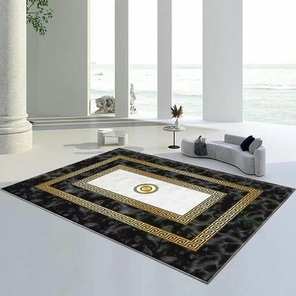 Decor Carpet Light Luxury Washable Area Rug Soft Modern Abstract Indoor Rug for Living Room
