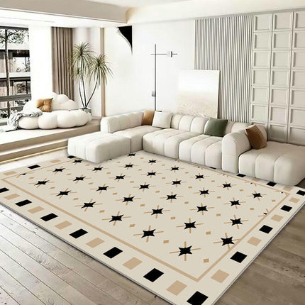 Cream Style Decor Carpets Large Indoor Rugs And Carpet Modern Area Rug for Living Room Bedroom