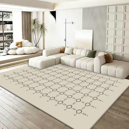 Cream Style Decor Carpets Large Indoor Rugs And Carpet Modern Area Rug for Living Room Bedroom