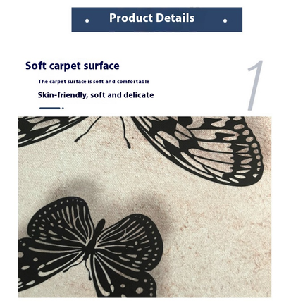 Area Rugs for Living Room, Soft Washable Rugs for Bedroom Non Slip Rug, Stain Resistant Rug