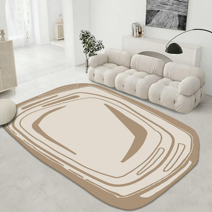 Irregular Shaped Rug Rugs for Living Room Bedroom Modern Abstract Carpets for Home Decor