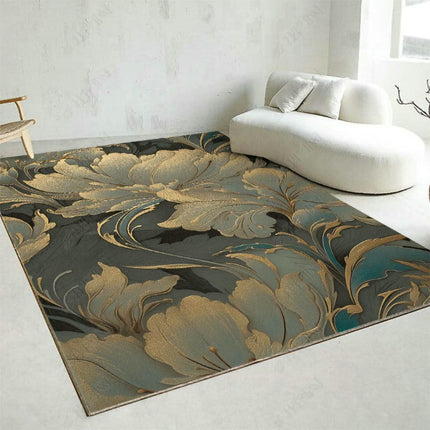 Area Rug,Ink Decor Rugs,Living Room Non Slip Washable Carpet Abstract Art Rugs And Carpet
