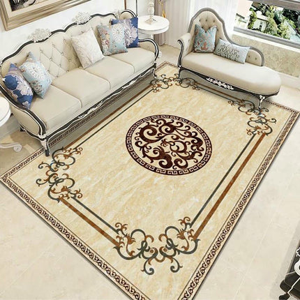 Rugs And Carpet Abstract Marble Modern Simple Area Rug for Living Room Bedroom Carpet