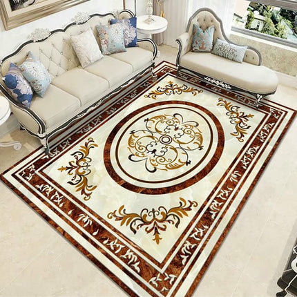 Rugs And Carpet Abstract Marble Modern Simple Area Rug for Living Room Bedroom Carpet