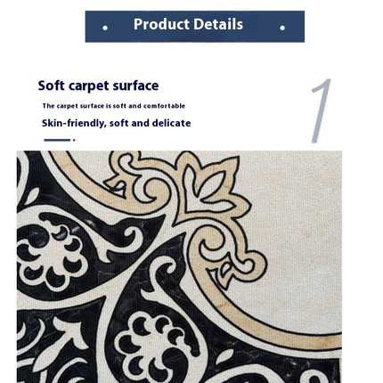 Rugs And Carpet Abstract Marble Modern Simple Area Rug for Living Room Bedroom Carpet