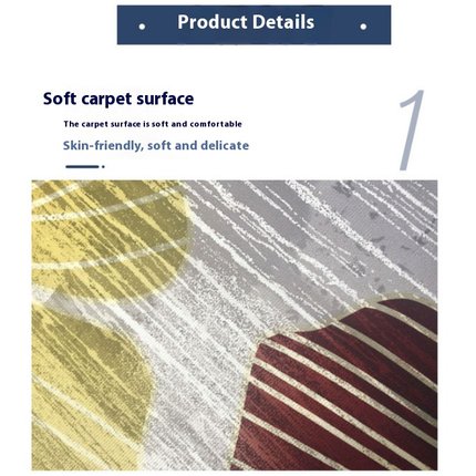 Non Shedding Home Decor Rug Plants Rugs And Carpet Area Rug for Living Room Bedroom