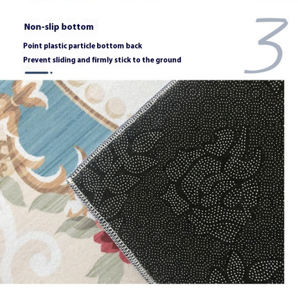 European Area Rug for Living Room Large Carpet-Washable Vintage Rugs for Bedroom 1