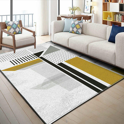 Large Carpet-Geometric Area Rug for Living Room Washable Modern Rugs for Bedroom