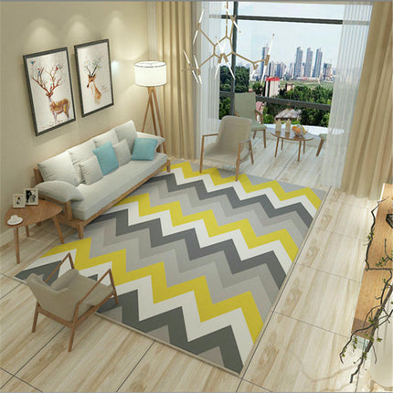 Large Carpet-Geometric Area Rug for Living Room Washable Modern Rugs for Bedroom