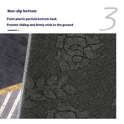 Light Luxury Large Area Rugs for Living Room-Colorful Area Rug for Bedroom Washable Rugs