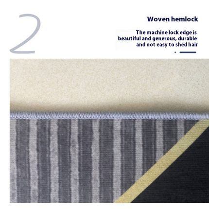 Light Luxury Large Area Rugs for Living Room-Colorful Area Rug for Bedroom Washable Rugs