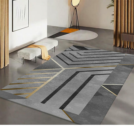 Abstract Geometric Indoor Area Rug, Contemporary-Living Room, Bedroom, Dining Room, and Kitchen
