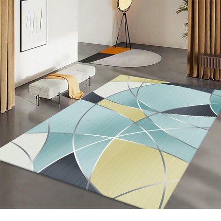 Abstract Geometric Indoor Area Rug, Contemporary-Living Room, Bedroom, Dining Room, and Kitchen