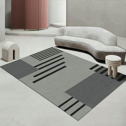 Abstract Geometric Indoor Area Rug, Contemporary-Living Room, Bedroom, Dining Room, and Kitchen 1