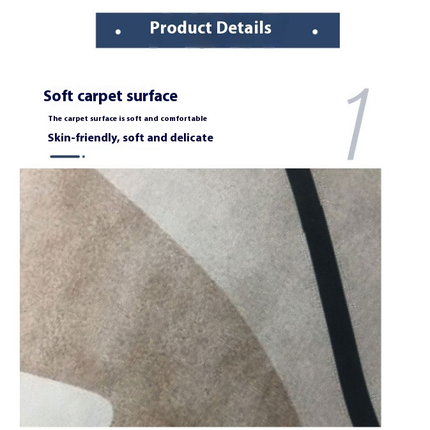 Light Luxury Large Area Rugs for Living Room Abstract Carpet Indoor Area Rug