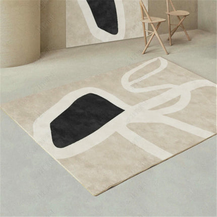 Light Luxury Large Area Rugs for Living Room Abstract Carpet Indoor Area Rug
